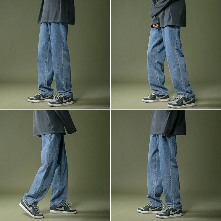 WIDE STRAIGHT JEANS