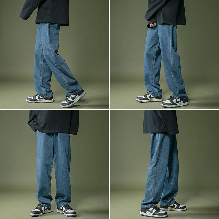 WIDE STRAIGHT JEANS