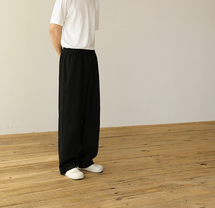 WIDE SWEATPANTS