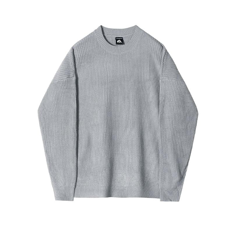 KNITTED ROUND NECK SWEATER