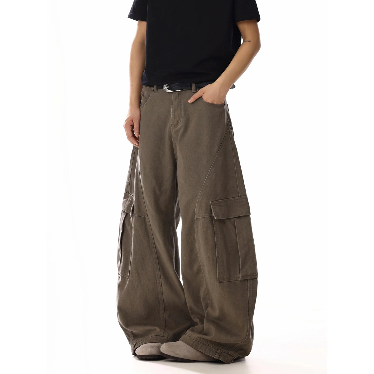 RT No. 18712 RECONSTRUCTED SCIMITAR CARGO PANTS