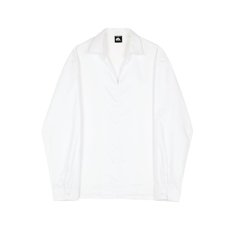 V-NECK COLLAR SHIRT