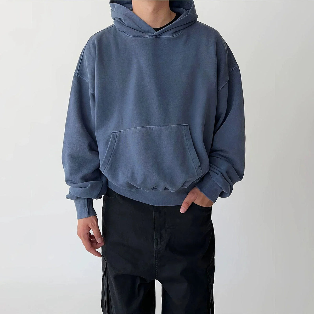 CROP PULLOVER HOODIE