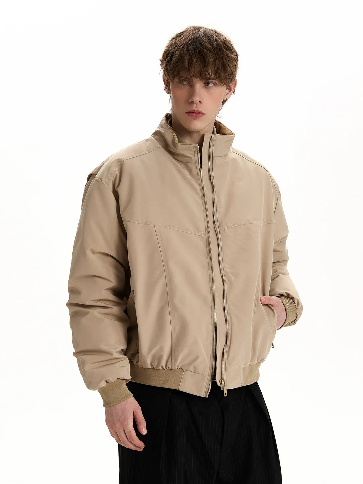 RT No. 50242 RECONSTRUCTED STAND COLLAR JACKET