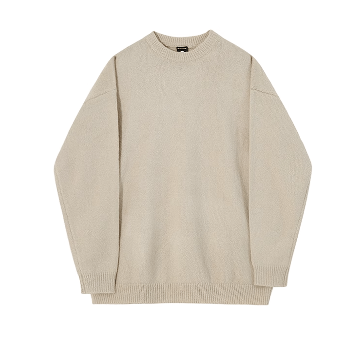 KNITTED PULLOVER SWEATER