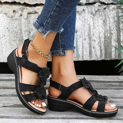 Rocal Outlet |Daisy wedge sandals
