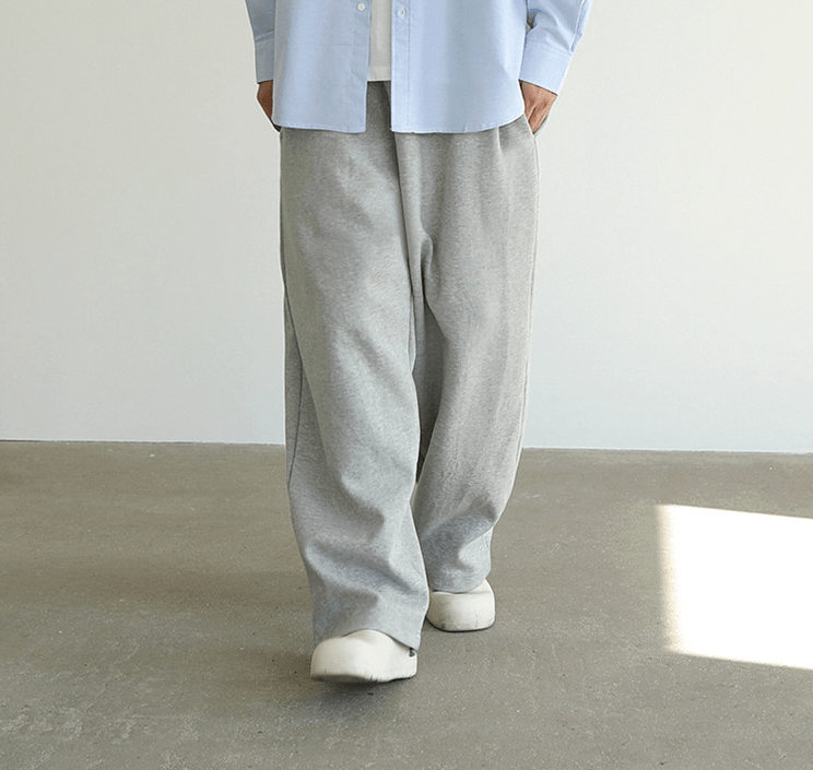 WIDE SWEATPANTS
