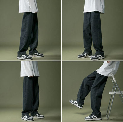 WIDE STRAIGHT JEANS
