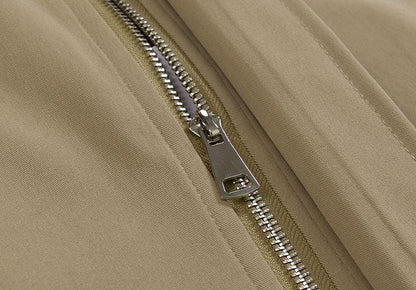 TWO LAYER COLLAR WRIST BELT JACKET