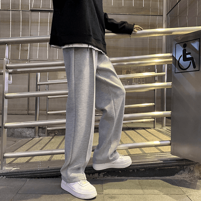 WIDE STRAIGHT SWEATPANTS