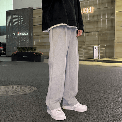 WIDE STRAIGHT SWEATPANTS