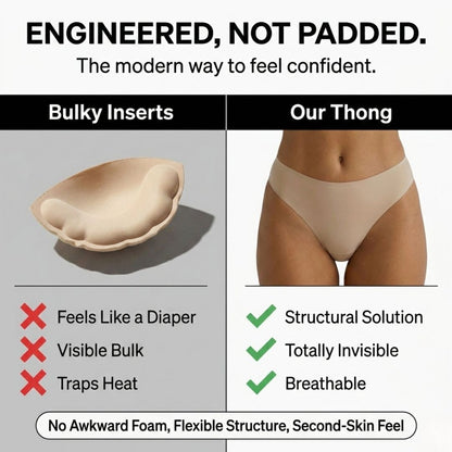 Invisible Camel Toe Thong - High Rise