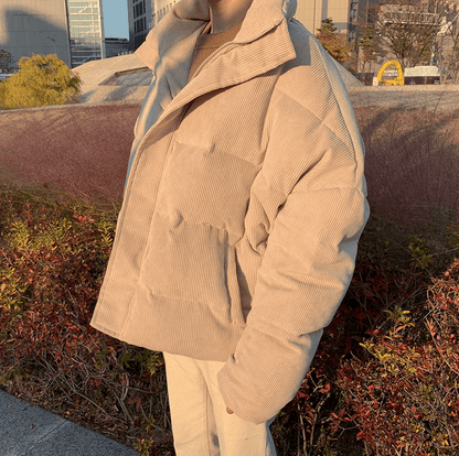 CORDUROY PUFFER JACKET