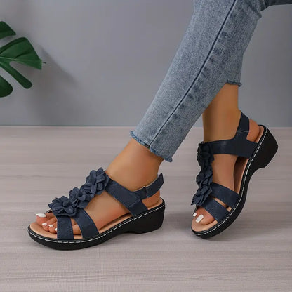Rocal Outlet |Daisy wedge sandals