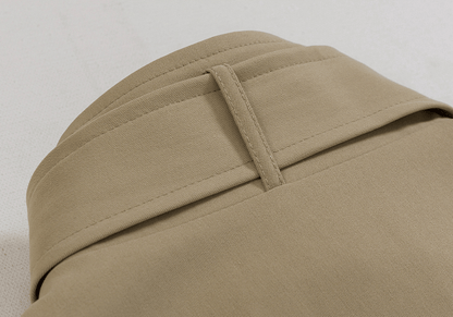 TWO LAYER COLLAR WRIST BELT JACKET