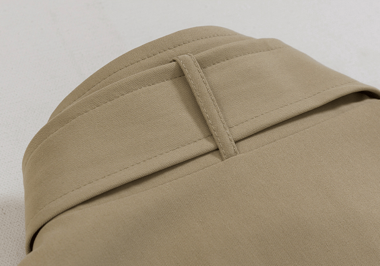 TWO LAYER COLLAR WRIST BELT JACKET
