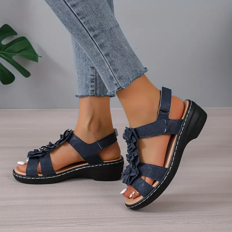 Rocal Outlet |Daisy wedge sandals