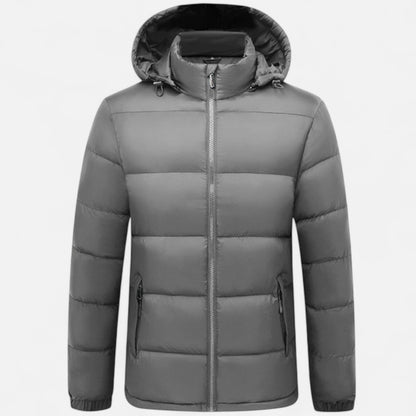 Rocal Outlet | Men's padded jacket – traditional warmth with hood