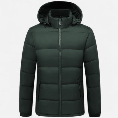 Rocal Outlet | Men's padded jacket – traditional warmth with hood