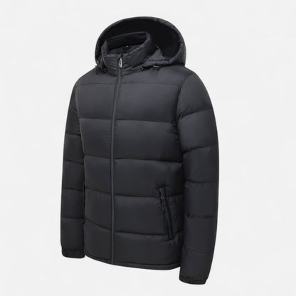 Rocal Outlet | Men's padded jacket – traditional warmth with hood