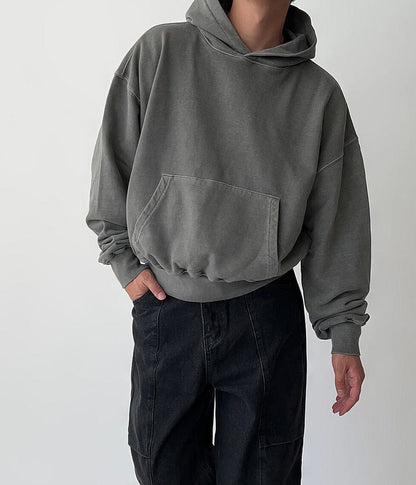 CROP PULLOVER HOODIE
