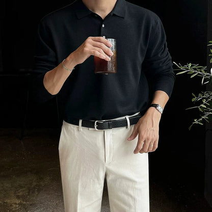RT No. 32050 KNIT POLO SWEATER
