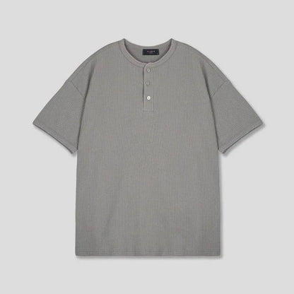 HENLEY COLLAR SHORT SLEEVE