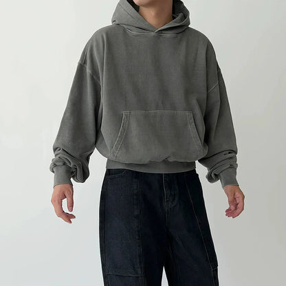 CROP PULLOVER HOODIE