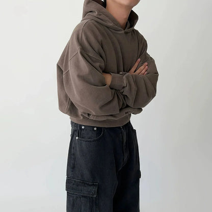CROP PULLOVER HOODIE