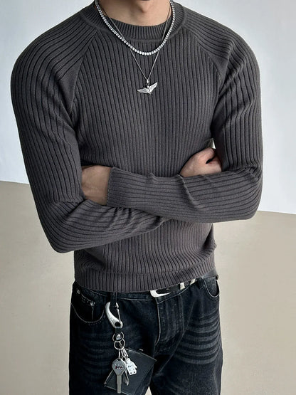 RT No. 50128 KNITWEAR SLIM LONGSLEEVE