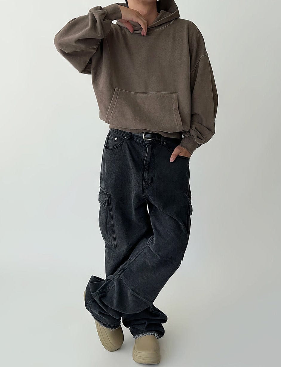 CROP PULLOVER HOODIE