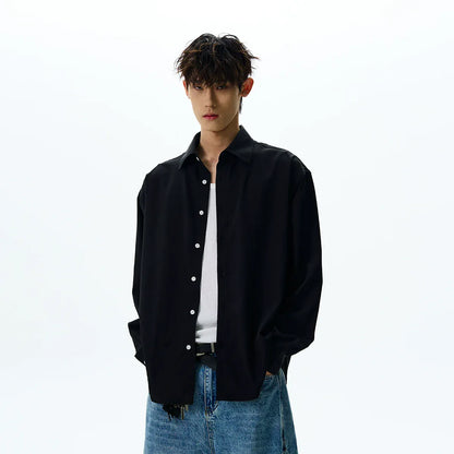 RT No. 40532 BLACK BUTTON UP SHIRT