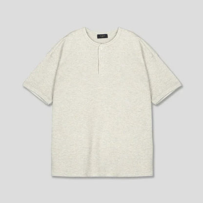 HENLEY COLLAR SHORT SLEEVE
