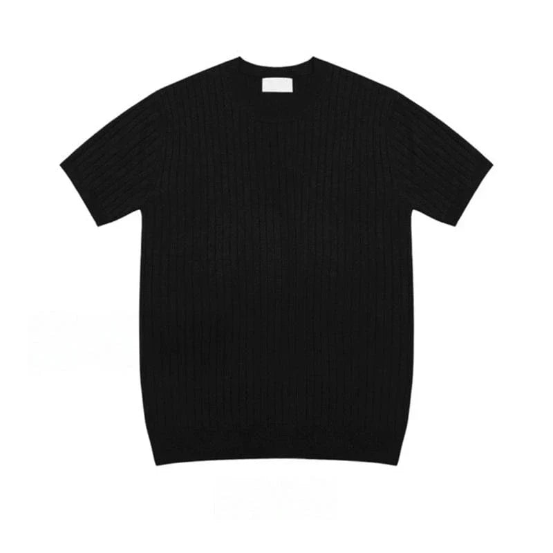 KNIT SHORT SLEEVE