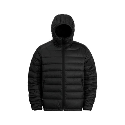 RT No. 50240 RIBBED DOWN HOODED JACKET