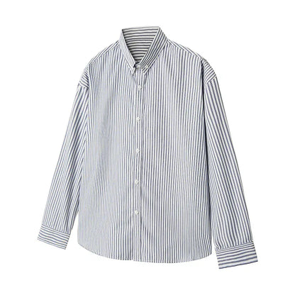 RT No. 40523 STRIPED BUTTON UP SHIRT