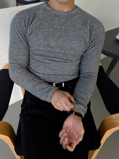 RT No. 32055 KNIT SLIM FIT COMPRESSION LONGSLEEVE