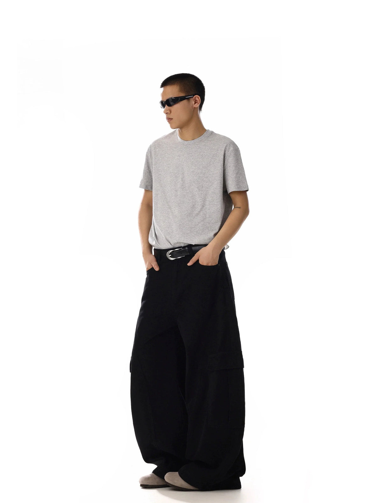 RT No. 18712 RECONSTRUCTED SCIMITAR CARGO PANTS