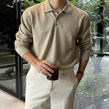 RT No. 32050 KNIT POLO SWEATER