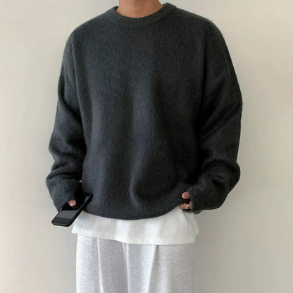 KNITTED PULLOVER SWEATER