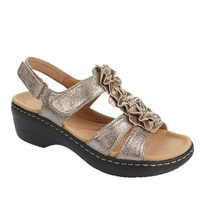 Rocal Outlet |Daisy wedge sandals