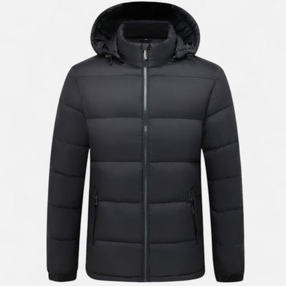 Rocal Outlet | Men's padded jacket – traditional warmth with hood