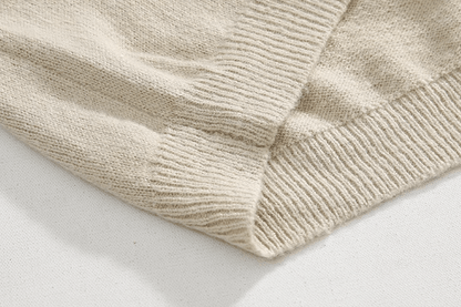 KNITTED PULLOVER SWEATER
