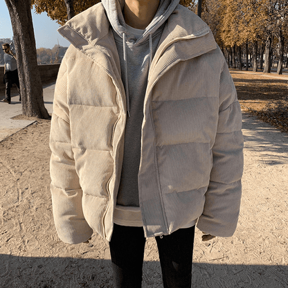 CORDUROY PUFFER JACKET
