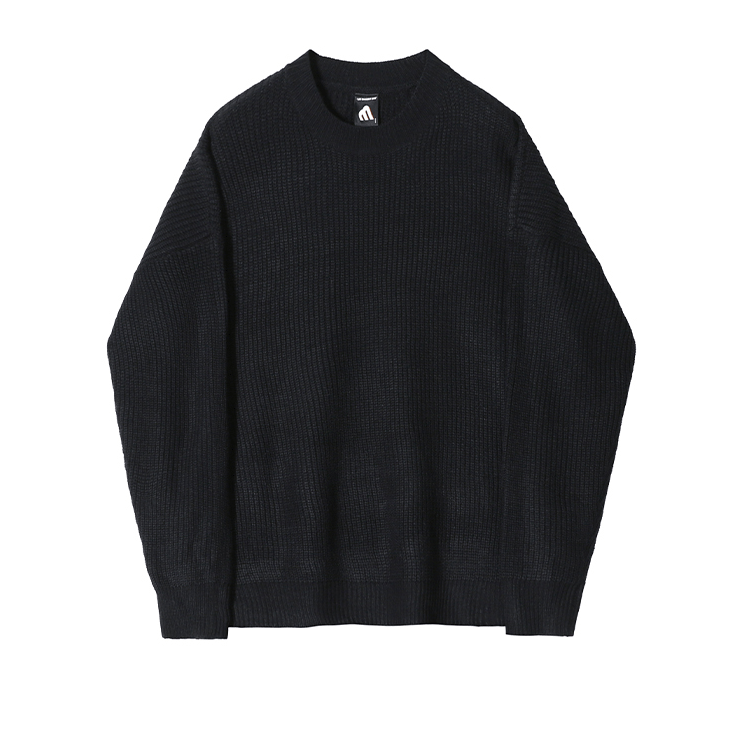 KNITTED ROUND NECK SWEATER
