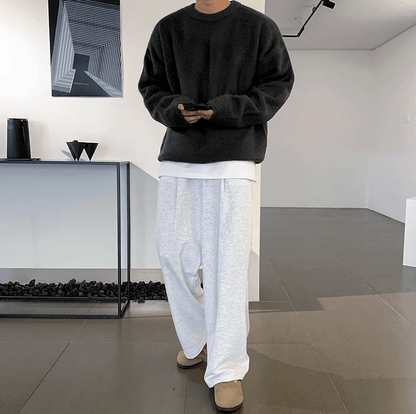 KNITTED PULLOVER SWEATER
