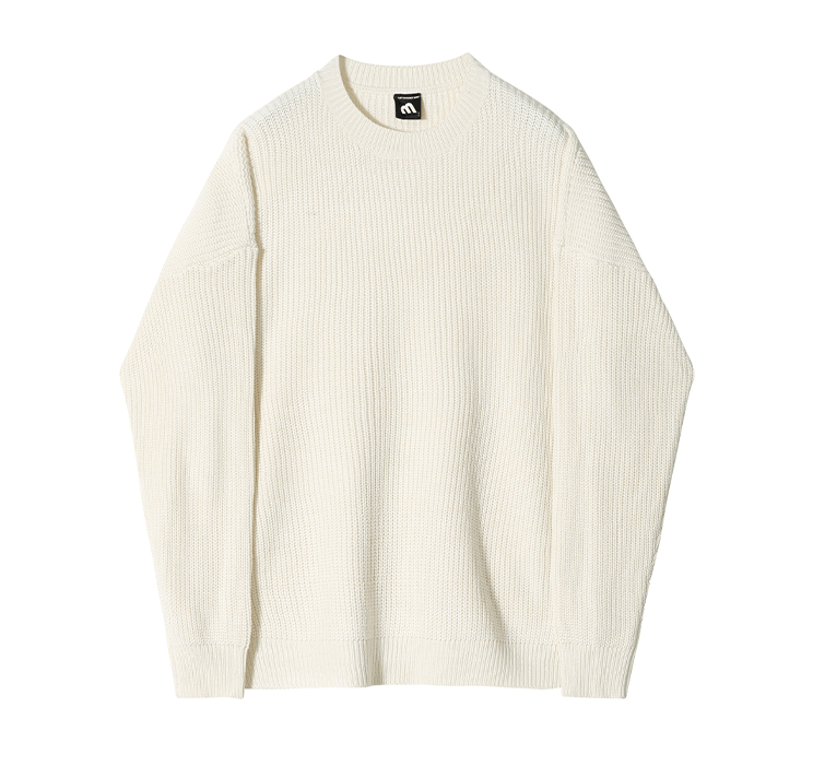 KNITTED ROUND NECK SWEATER